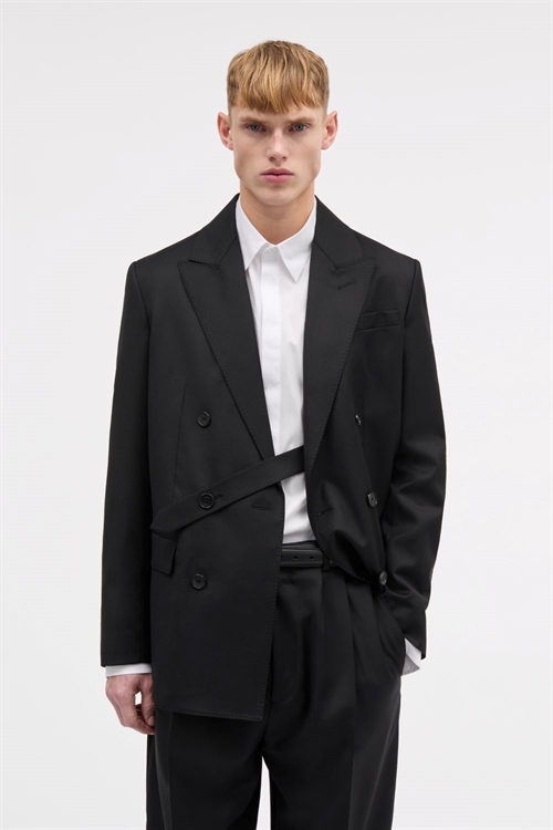 MKDT JACOB LIGHT WOOL BLAZER BLACK